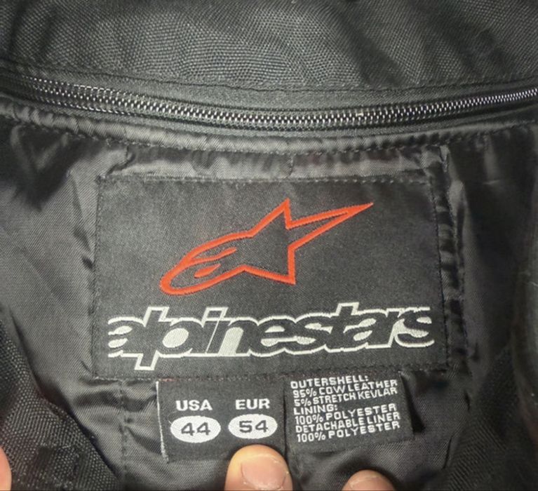 Casaco pele alpinestars