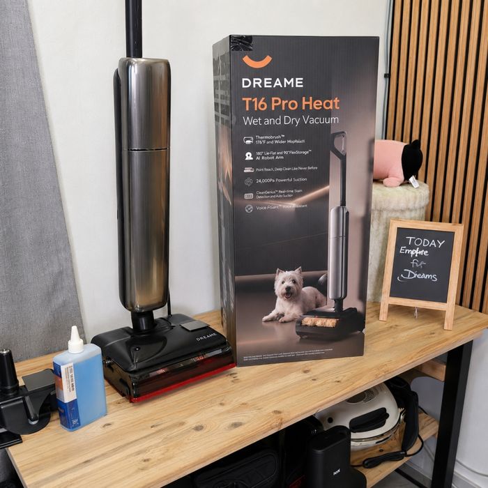 Бездротовий миючий пилосос Dreame T16 Pro Heat