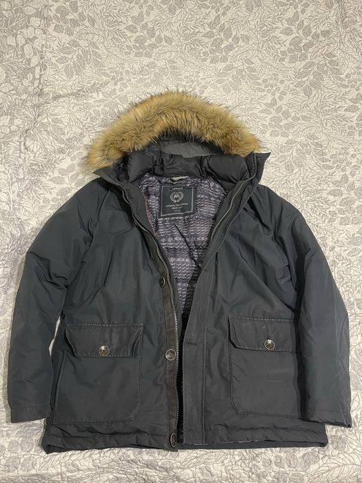 Теплий зимовий пуховик