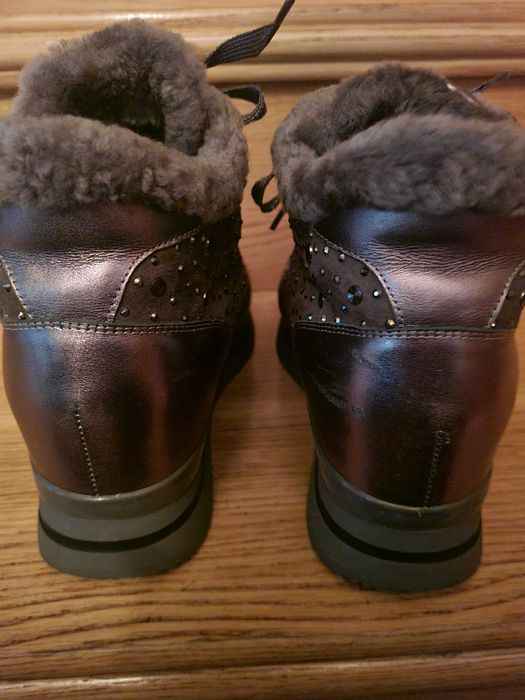 Ботинки кожа мех натуральний 40р