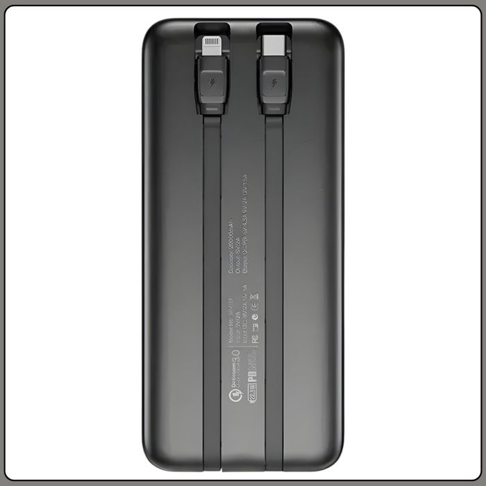 Зовнішній акумулятор (power bank) 20000мА·год 22,5Вт KP KPG-501