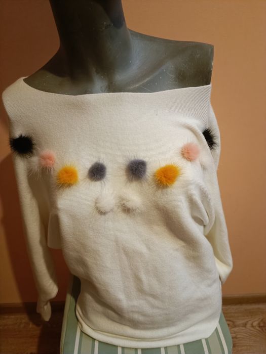 Piękny mięciutki sweterek Les etoiles claires Paris