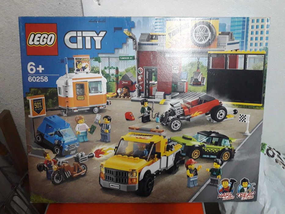LEGO CITY 60258 Tuning Workshop (SEALED)