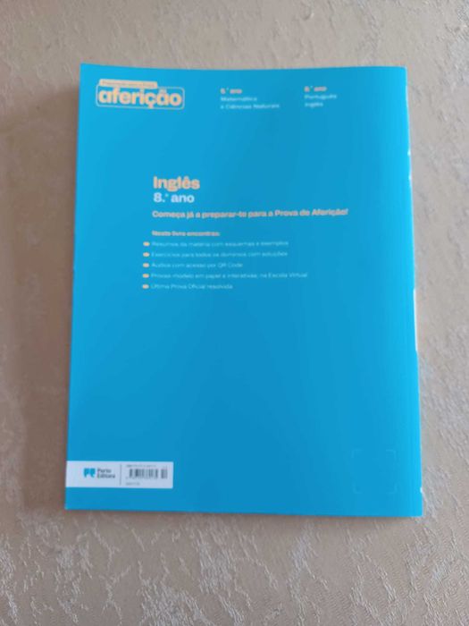 Preparação para a Prova de Aferição - Inglês - 8.º Ano (NOVA)
