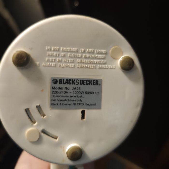 Jarro elétrico da black&decker