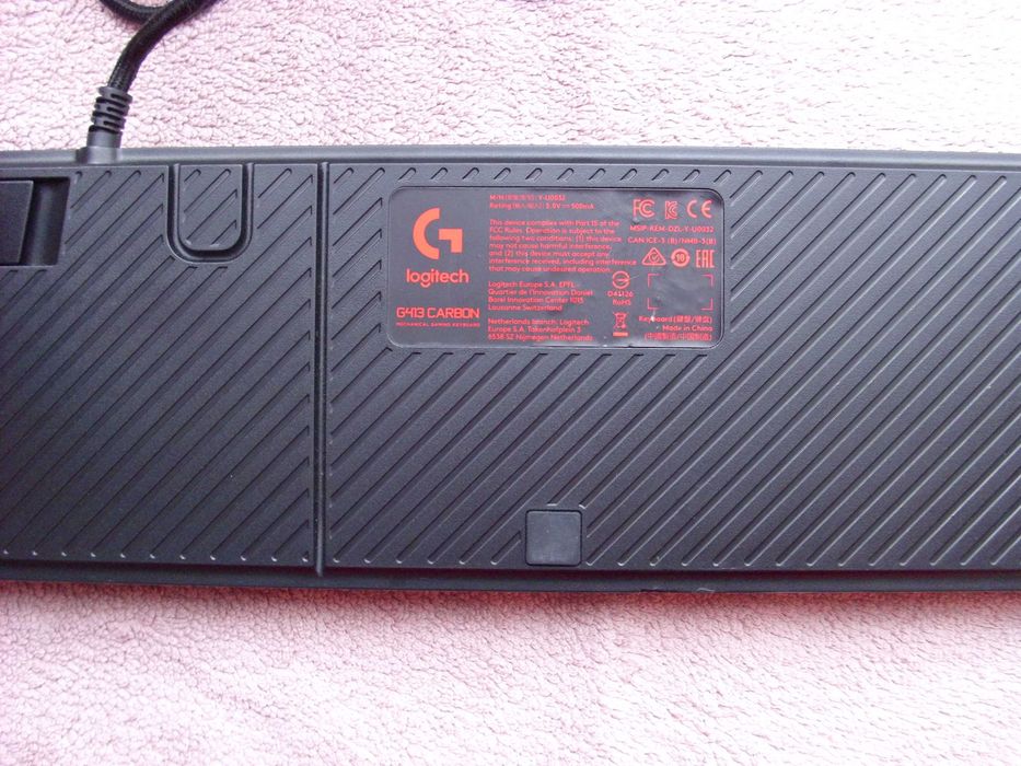 Klawiatura mechaniczna Logitech G413 Carbon