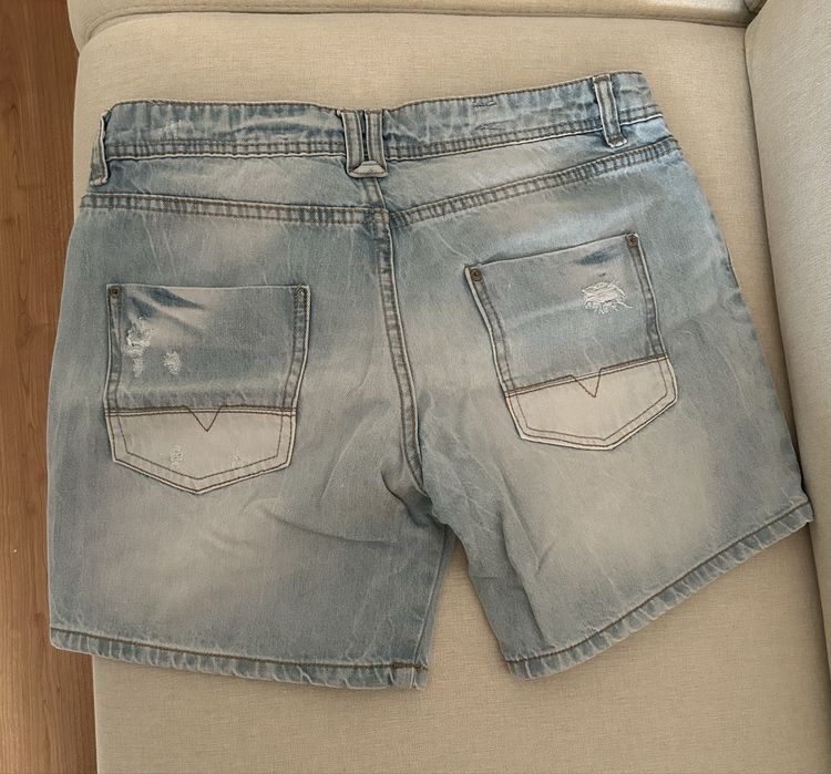 Calções curtos de ganga Pull & Bear