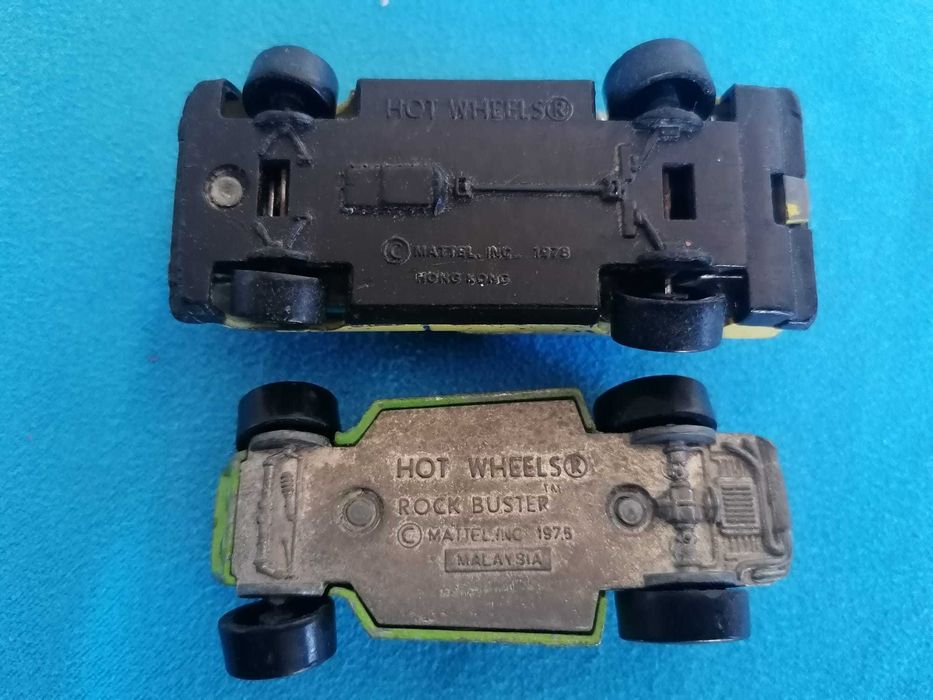 Carrinhos Hot Wheels anos 70
