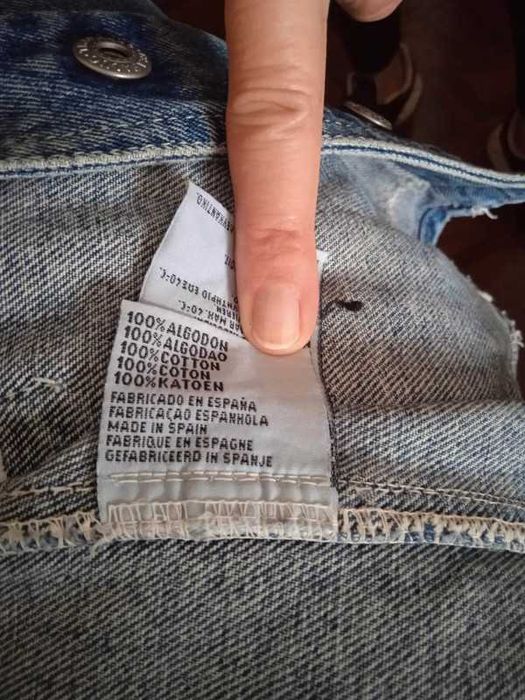Casaco de Ganga 100% Algodão, tamanho M