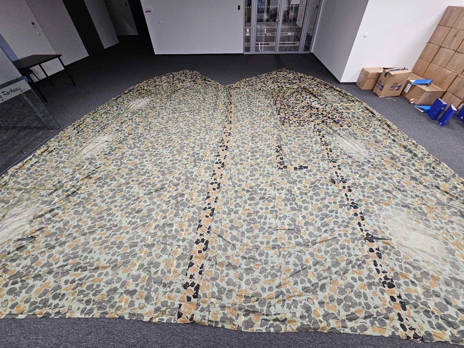 Podpinka do namiotu NS z materiału maskującego używana przez 6PDPD