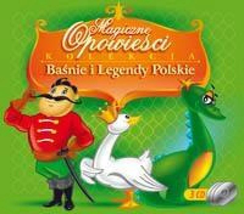 Magiczne Opowieści - Baśnie i legendy polskie CD MTJ praca zbiorowa
