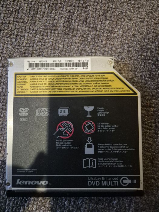 Nagrywarka DVD Lenovo Slim Laptop lub USB GSA-T20N