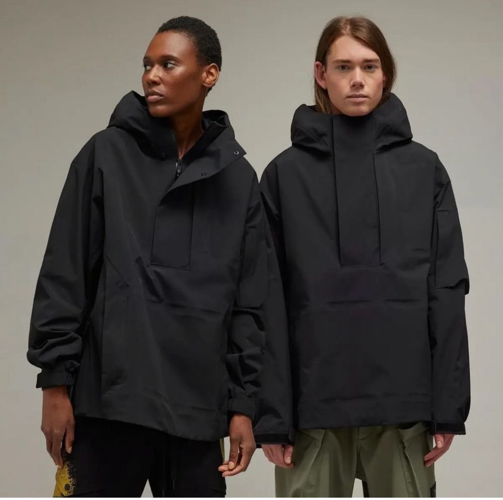 adidas y 3 gore tex hard shell pullover black il2025 17 000 Olx