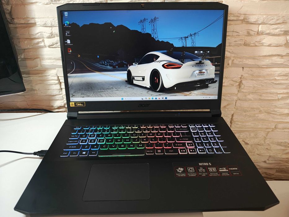 GAMINGOWY Laptop ACER NITRO 5-17.3"144Hz i7 12x5.10Ghz,16GB,RTX3060-6GB