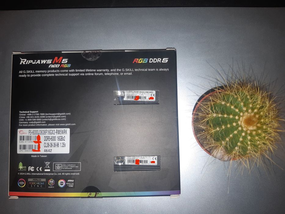 ОЗУ 32GB 2*16 DDR5-6000 MHz G.Skill CL36-36-36-96 1.35v