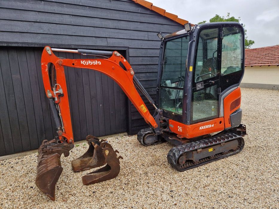 Mini koparka osiągnie