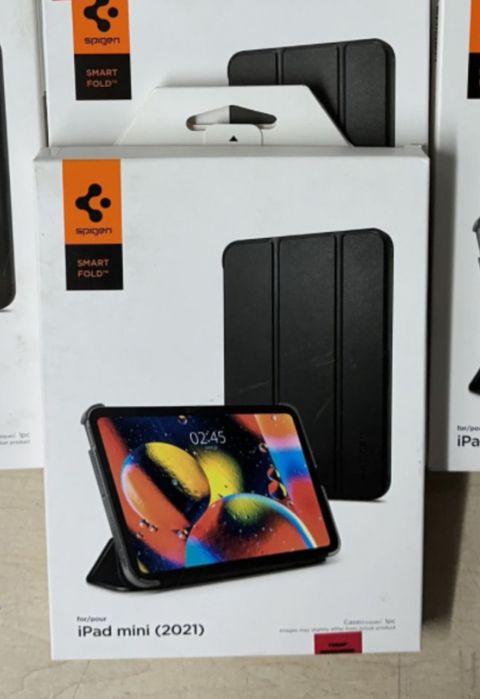 Новий Чохол Spigen Smart Fold для iPad mini 6 / Mini 7 (Black)