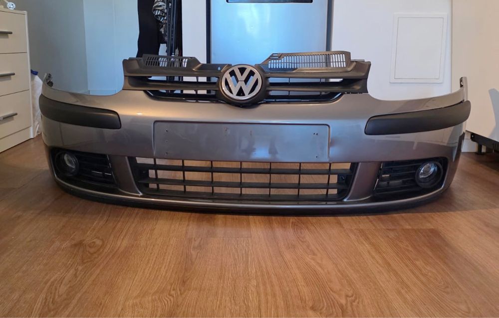 Zderzak przód VW Golf V 5 LA7T (Halogeny, Grill) - Gotowy do montażu