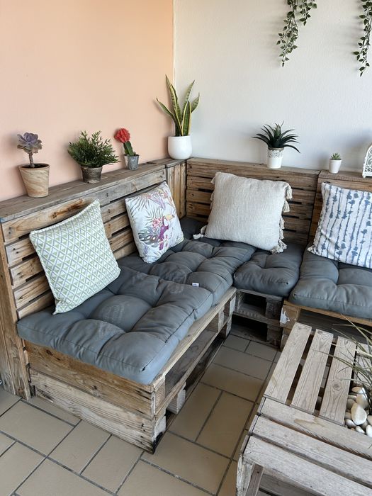 Conjunto de Jardim - Paletes