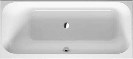 Duravit Happy D.2 Wanna do zabudowy lewa 170×75 cm 700.312.0000.00000