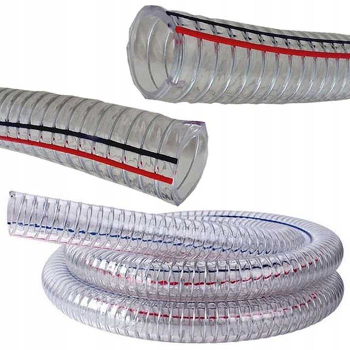 WĄŻ SSAWNY 2'' 50 mm z drutem 5m ZASYSAJĄCY SSĄCY 1658