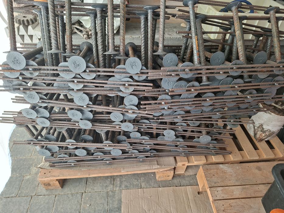Zbrojenie płyta fundamentowa, strop, stopa, stal, pręty