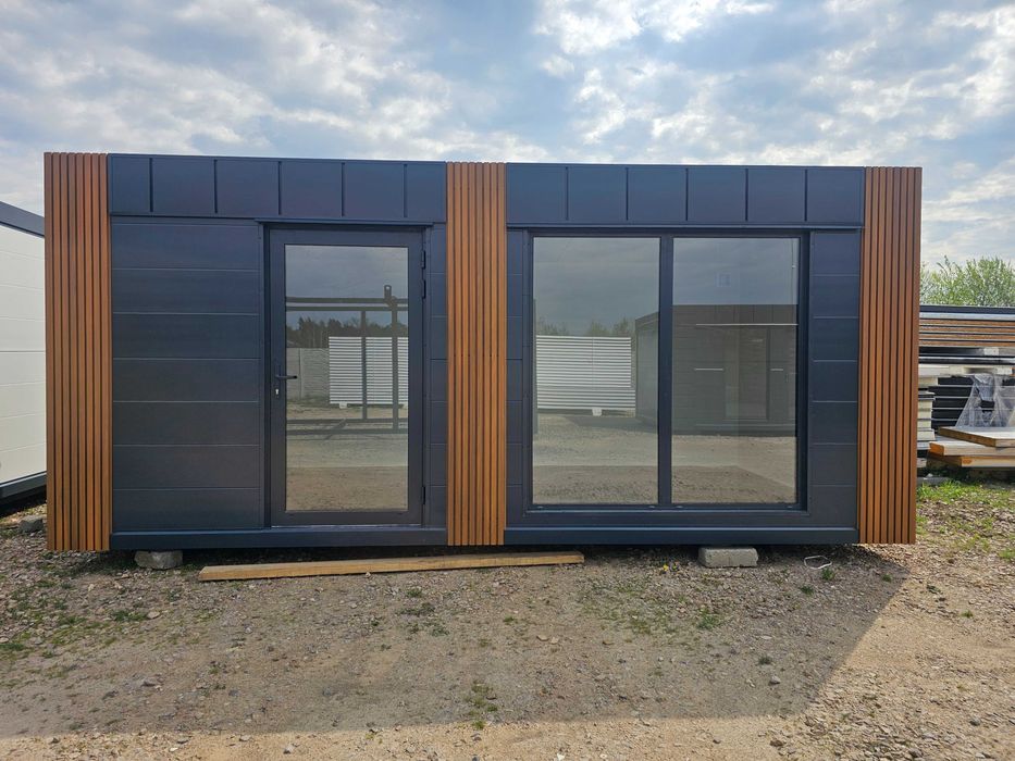 Kontener Biurowy Handlowy Mieszkalny Socjalny Pawilon Domek 6 x 3