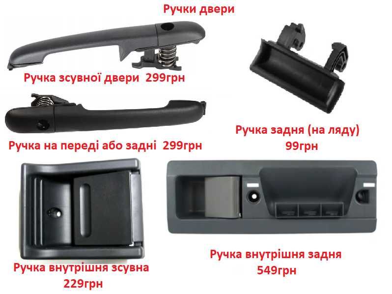 Ручка двери на Мерседес Вито 638 Mercedes Vito Новая