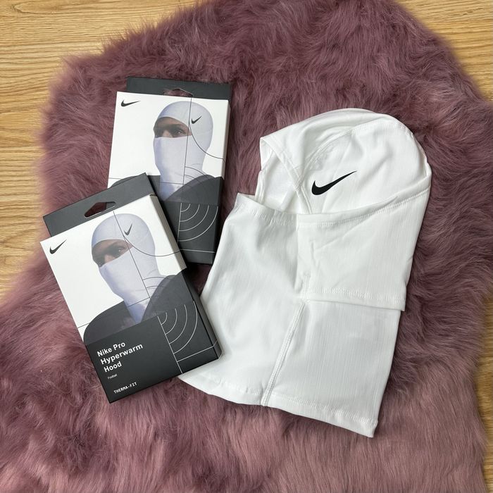 Балаклава Nike Pro Hyperwarm White Ski Mask
