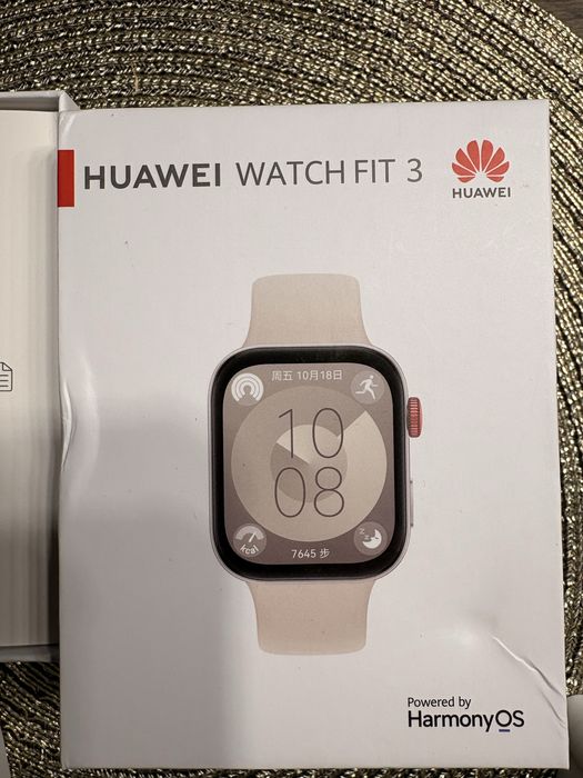 Smartwatch Huawei Watch Fit 3 Księżycowa biel
