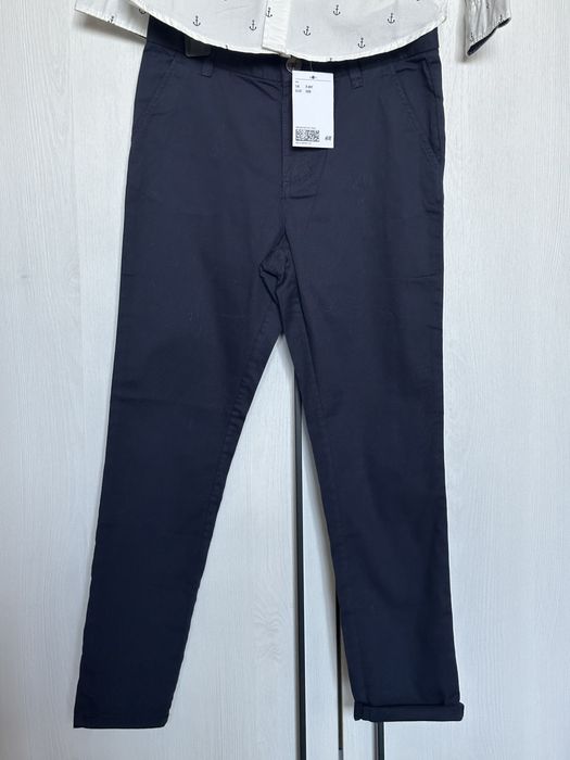 H&M 7-8 рубашка та чіноси