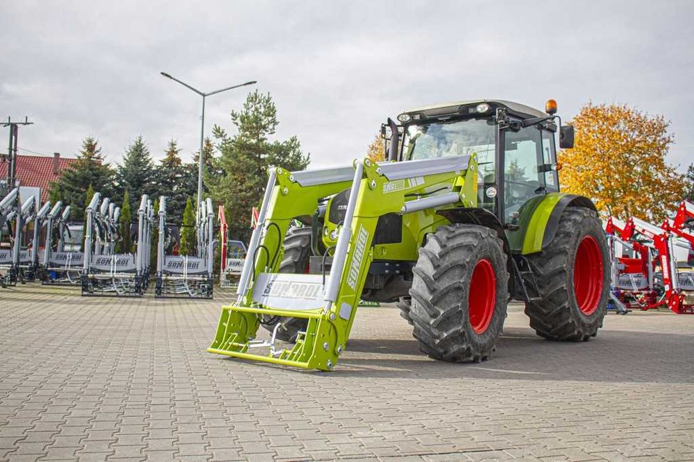 Ładowacz czołowy SONAROL ŁC 500  ! TUR 1800 kg  Claas oraz inne Montaż