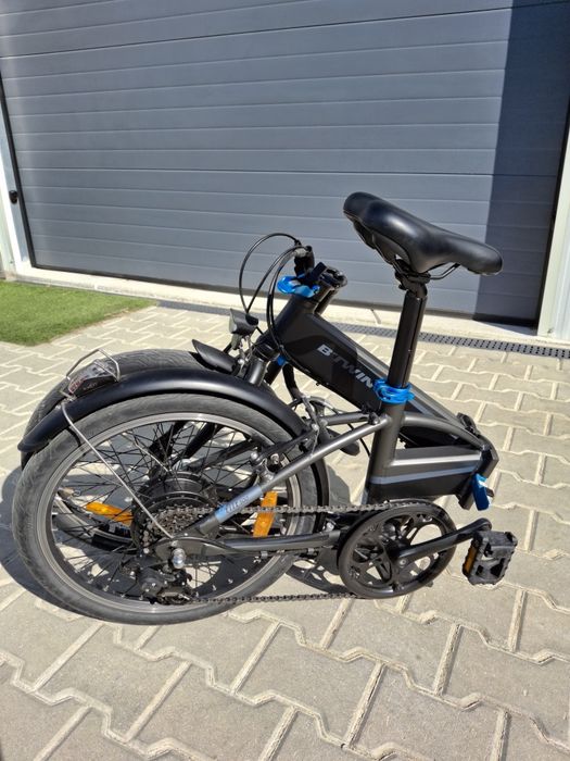 Bicicleta electrica Btwin 500e Dobrável
Quadro em alumínio
Bateria de