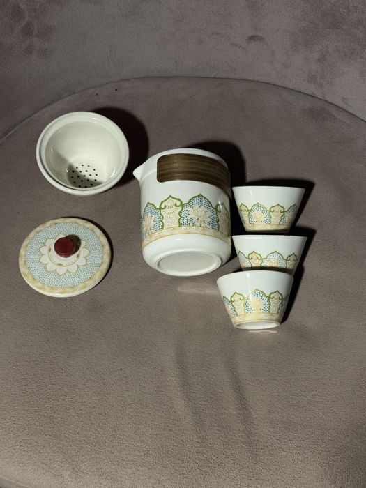 Набор для китайского чаепития (чайник, пиалы, сито)