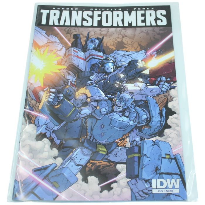 Transformers Robots In Disguise #45 Barber IDW EN Komiks