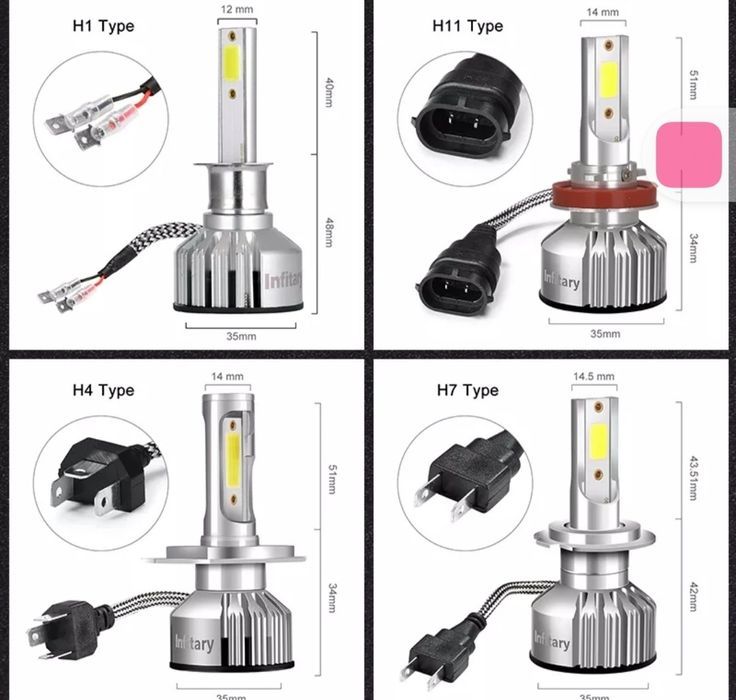 Led H1,H3,H4,H7,H8,H9,H11,HIR2,HB3,HB4, H7 180W  T10  T15