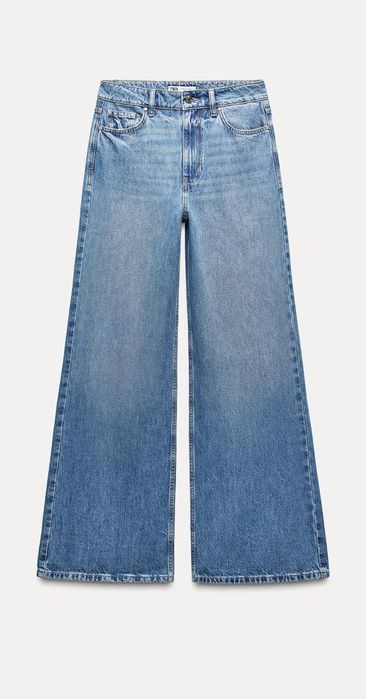 Zara нові сині джинси кльош