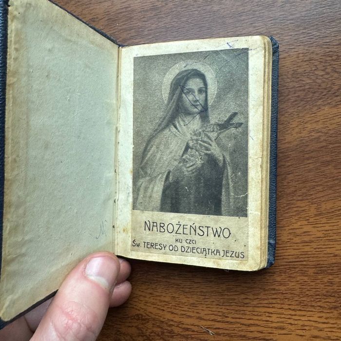 Modlitewnik Nabożeństwo Świętej Teresy 1924 r