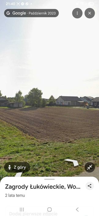 Działka budowlana  10a blisko jeziora