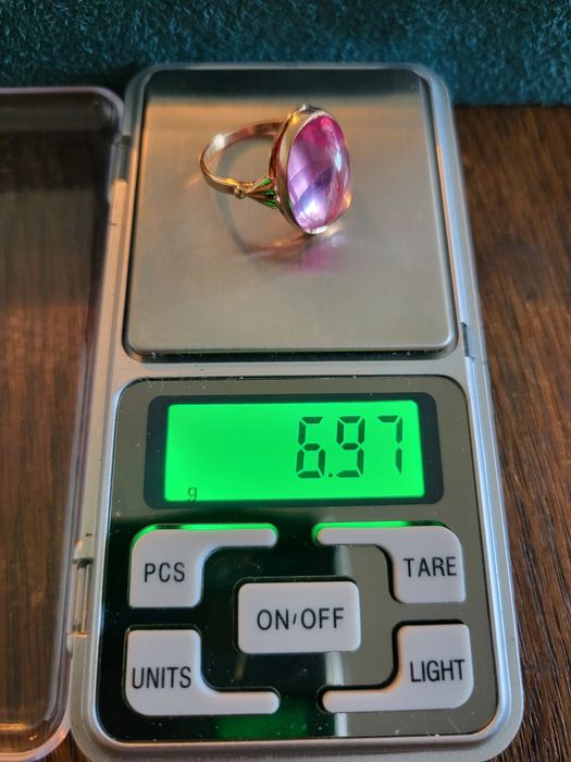 Pierscionek złoto 14 karat vintage retro