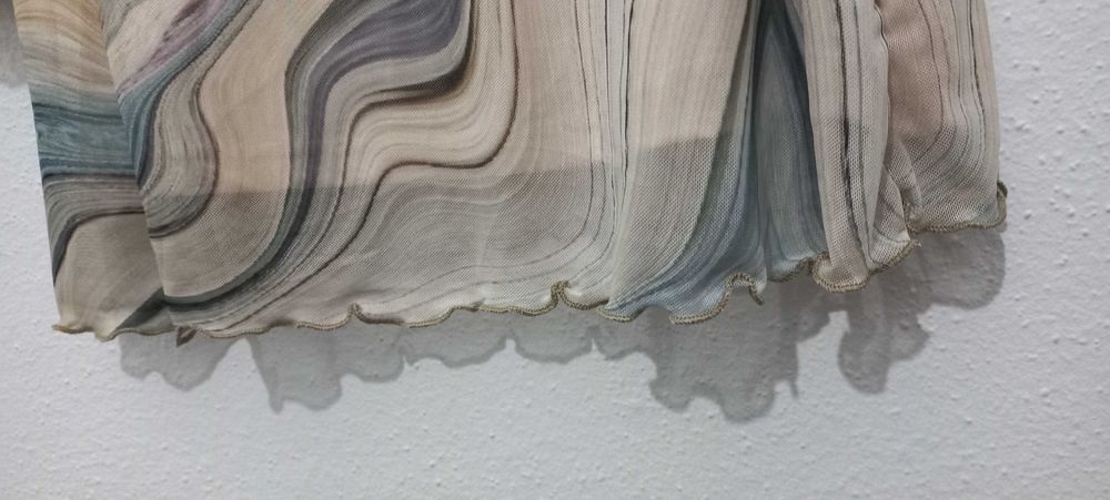 Vestido curto estampado