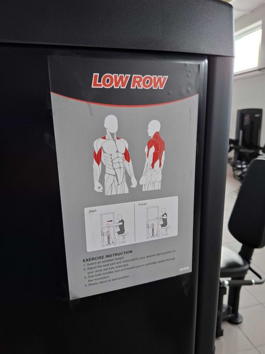 Urządzenie siłowe do ćwiczeń mięśni najszerszych grzbietu