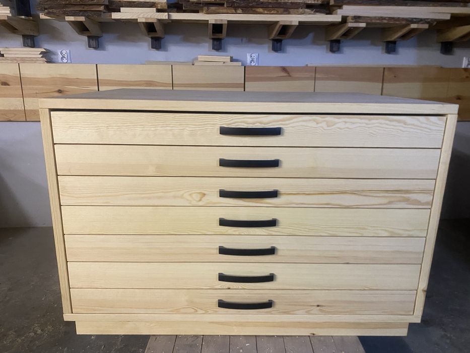 Szafka na rysunki arkusze papieru mapy itp 5 szuflad