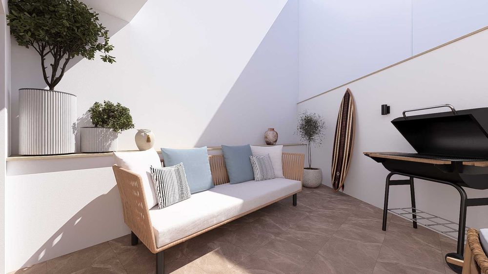 Apartamento Duplex T2 Novo a 50m da Praia - OPORTUNIDADE