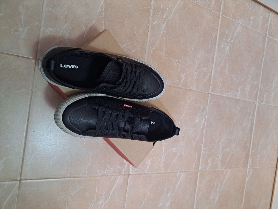 Чоловічі кеди низькі Levi's Чорні