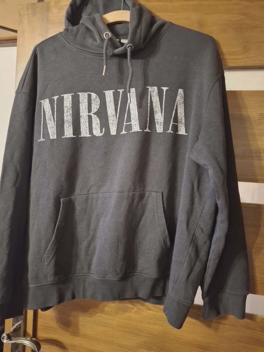 Bluza z kapturem H&M,unisex,bawełna rozm.M