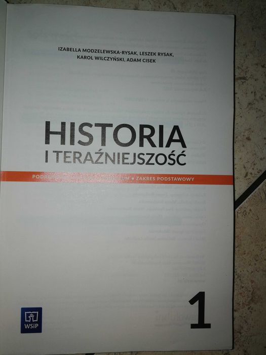 Podręcznik Historia i teraźniejszość część 1