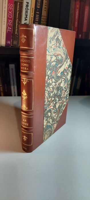 Ar Livre - Afonso Lopes Vieira (1ª edição, 1906; Assinado pelo autor)
