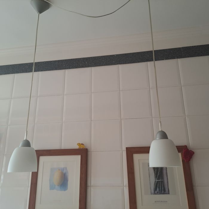 Candeeiros suspensos