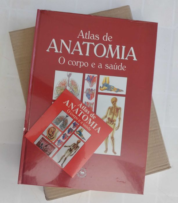 Atlas de Anatomia Humana - livro e cd novos 15€ só o livro 10€